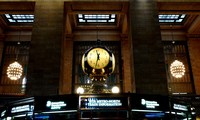 solo backpacking New York City - Grand Central