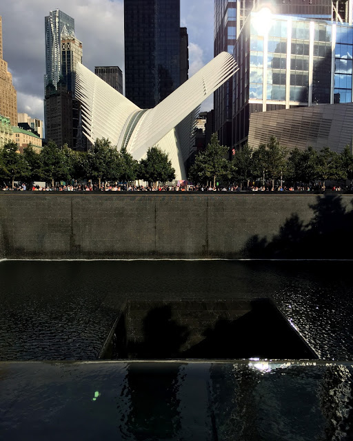 solo backpacking New York City - Ground Zero
