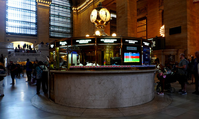 solo backpacking New York City - Grand Central