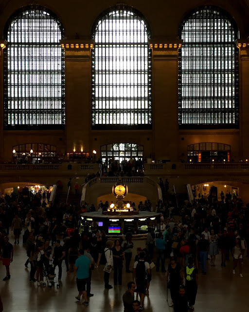 solo backpacking New York City - Grand Central