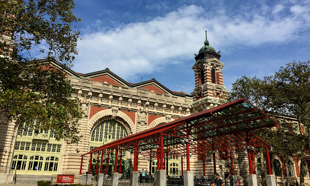 solo backpacking New York City - Ellis Island