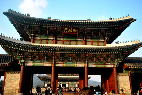 South Korea 4 Days Budget Itinerary - Gyeongbokgung palace