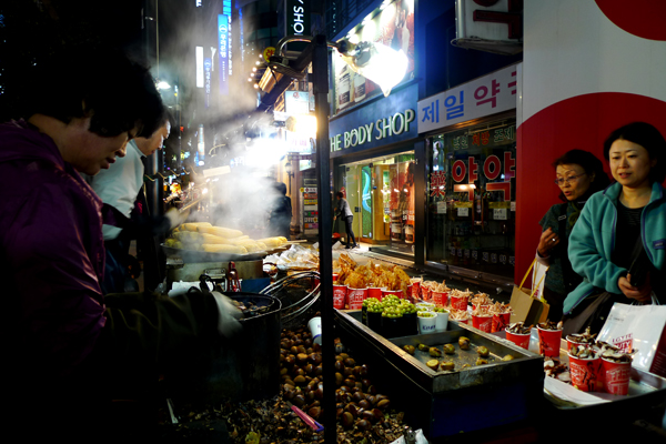 4 Days South Korea Itinerary and Budget - Myeongdong shopping