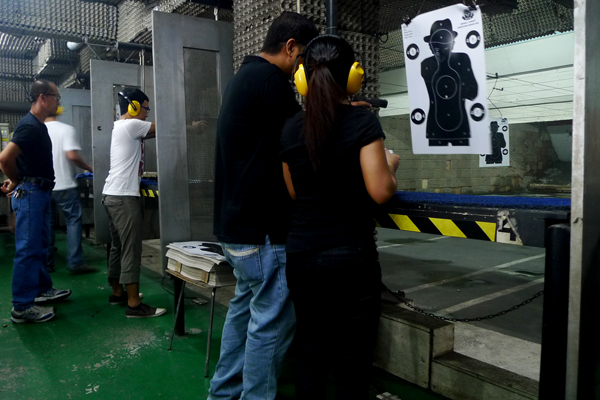 First Firing Experience at Manila Target Shooting Range (MSR)