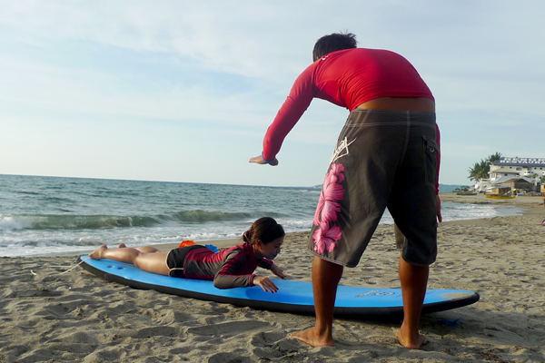 Surfing in La Union - San Juan Surf Resort