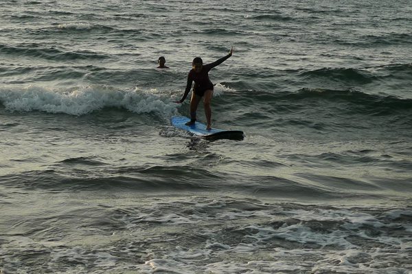 Surfing in La Union - San Juan Surf Resort