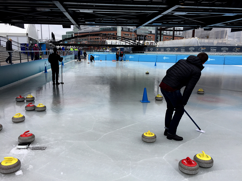 Ice Skating at Canalside