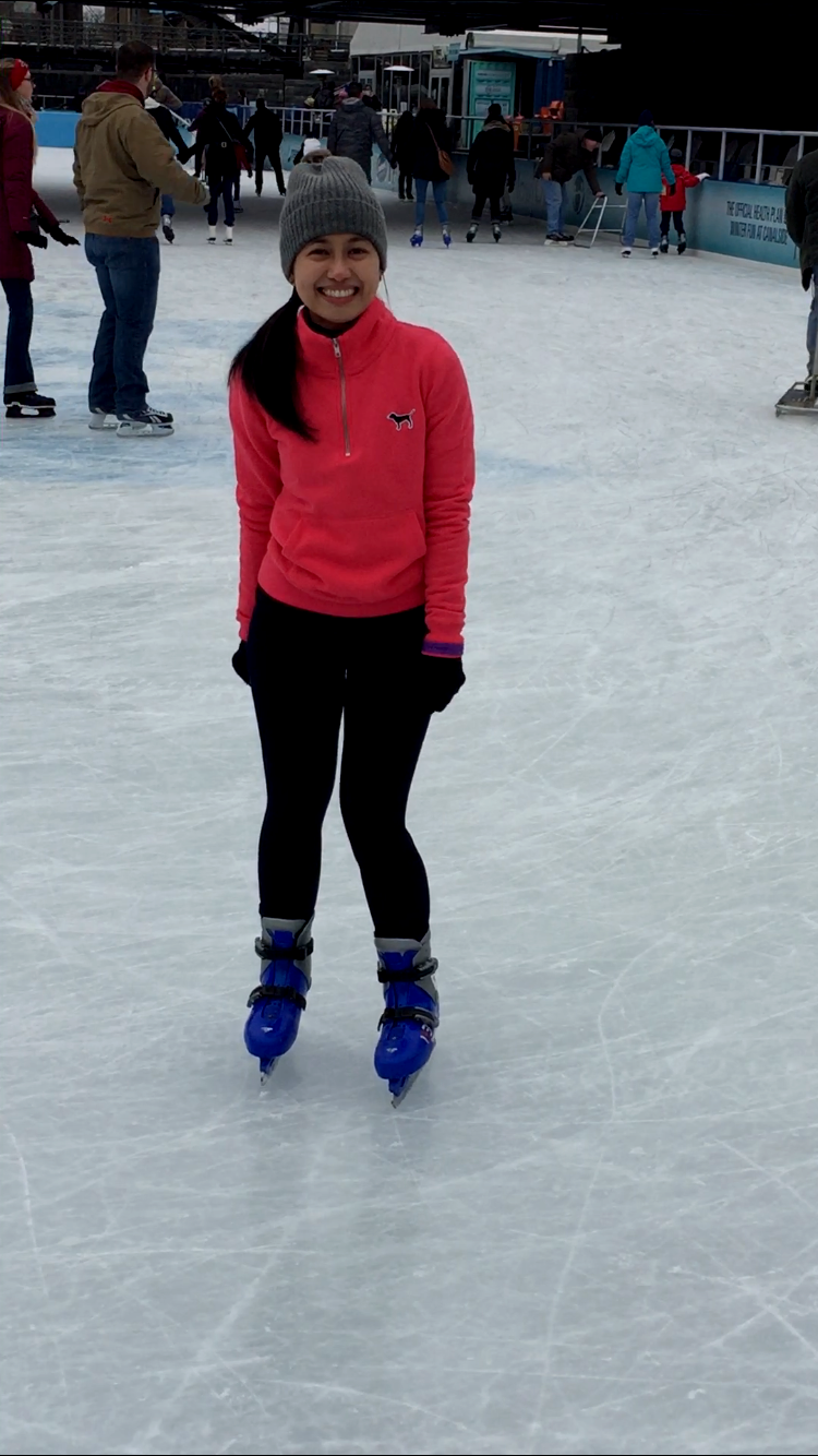 Ice Skating at Canalside