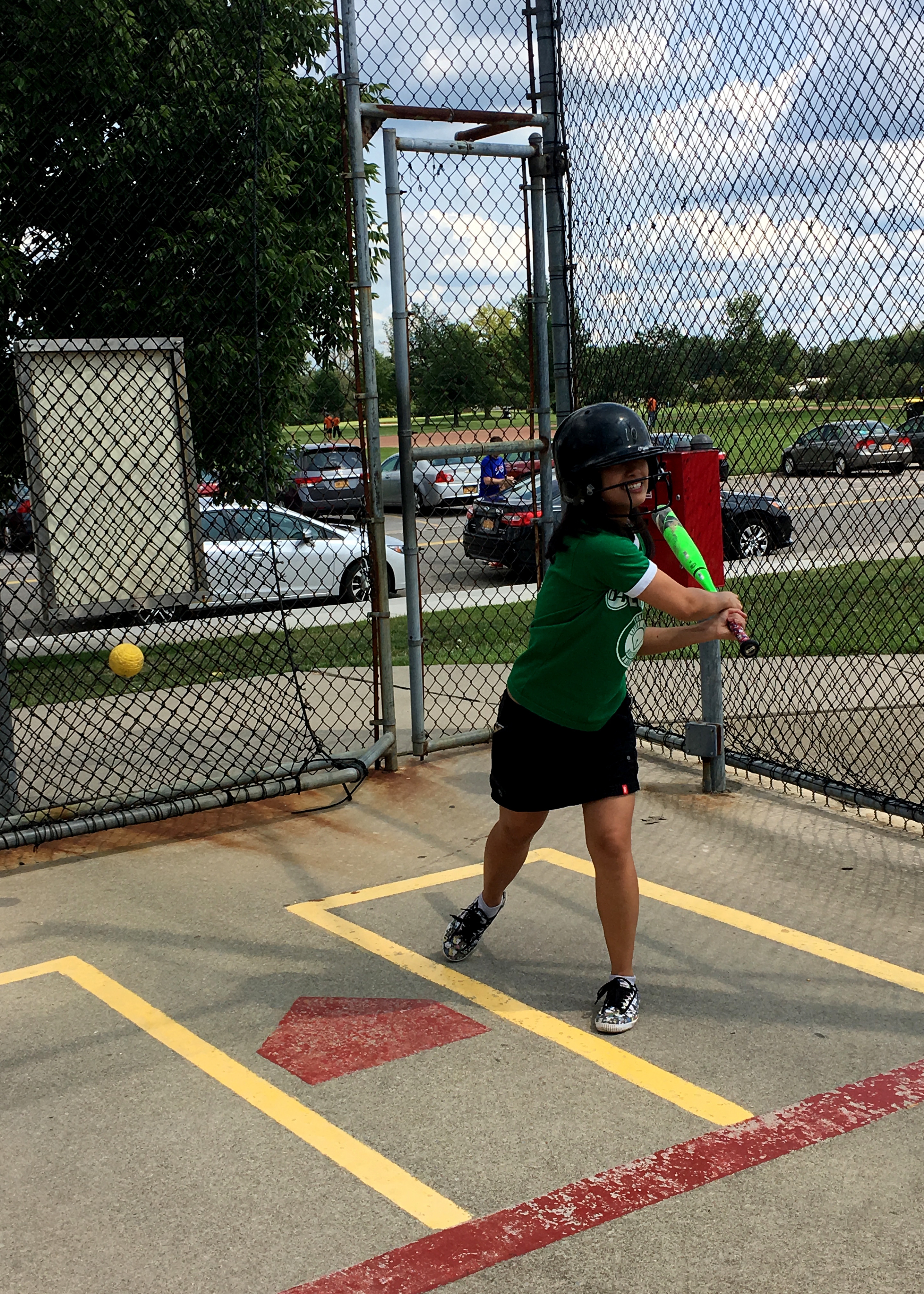 batting at brighton park batting cages