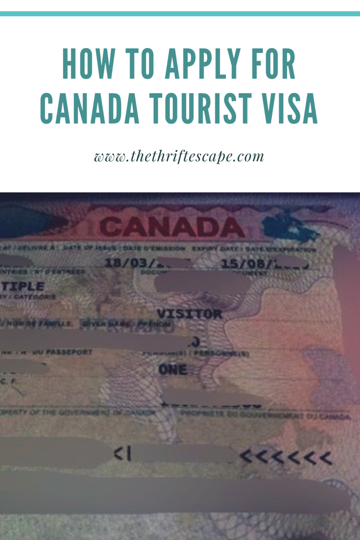 How to apply for Canada Tourist Visa