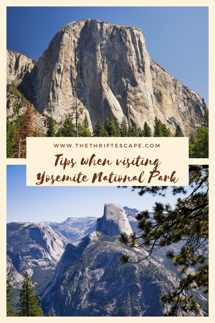 Tips when Visiting Yosemite National Park